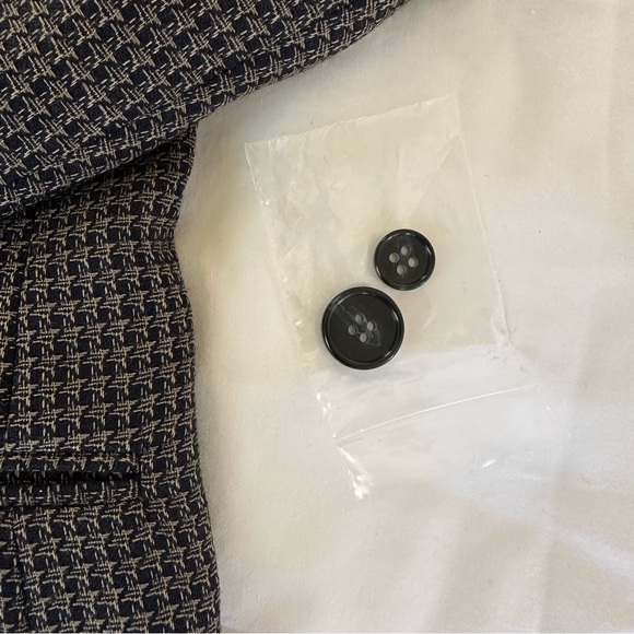 WILLIAM FIORAVANTI Men's 3 Button Wool Bespoke Blazer Sport Coat Size 39 Short - Picture 9 of 16